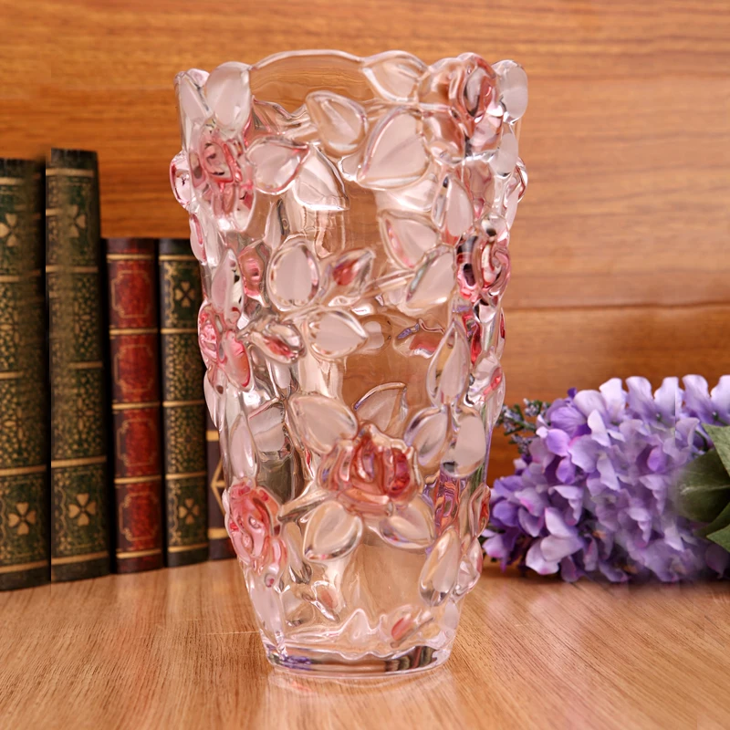 

Decorative Transparent Plant Pot Glass Stand Fashion Aesthetic Vase Bedroom Dried Flowers Small Floreros Centerpiece OA50HP