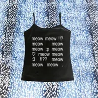 Lettre graphique imprimé Grunge Vintage à manches courtes T-Shirt Y2k Style mince haut court Streetwear Hip Hop haut à licou années 90 femmes hauts 4