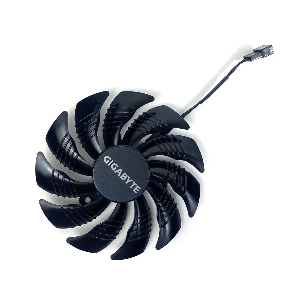 Ventiladores 4pin para Gigabyte Gtx 1050 1060 1070 ti Gv-rx570 580 Aorus rx 470 480 r9 380x 87 mm T129215su Pld09210s12hh - Imagem 2