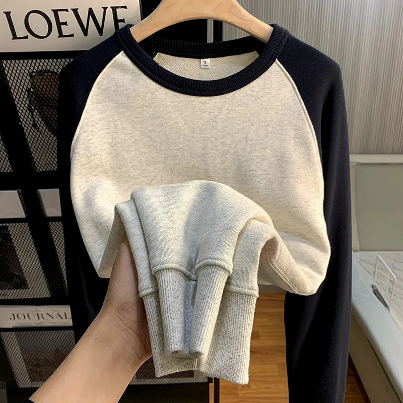 

New Autumn y2k Hoodies Women Harajuku Patchwork Hoodie Clothes long sleeve oversized Sweatshirts Korean thin Sweatshirt pullover