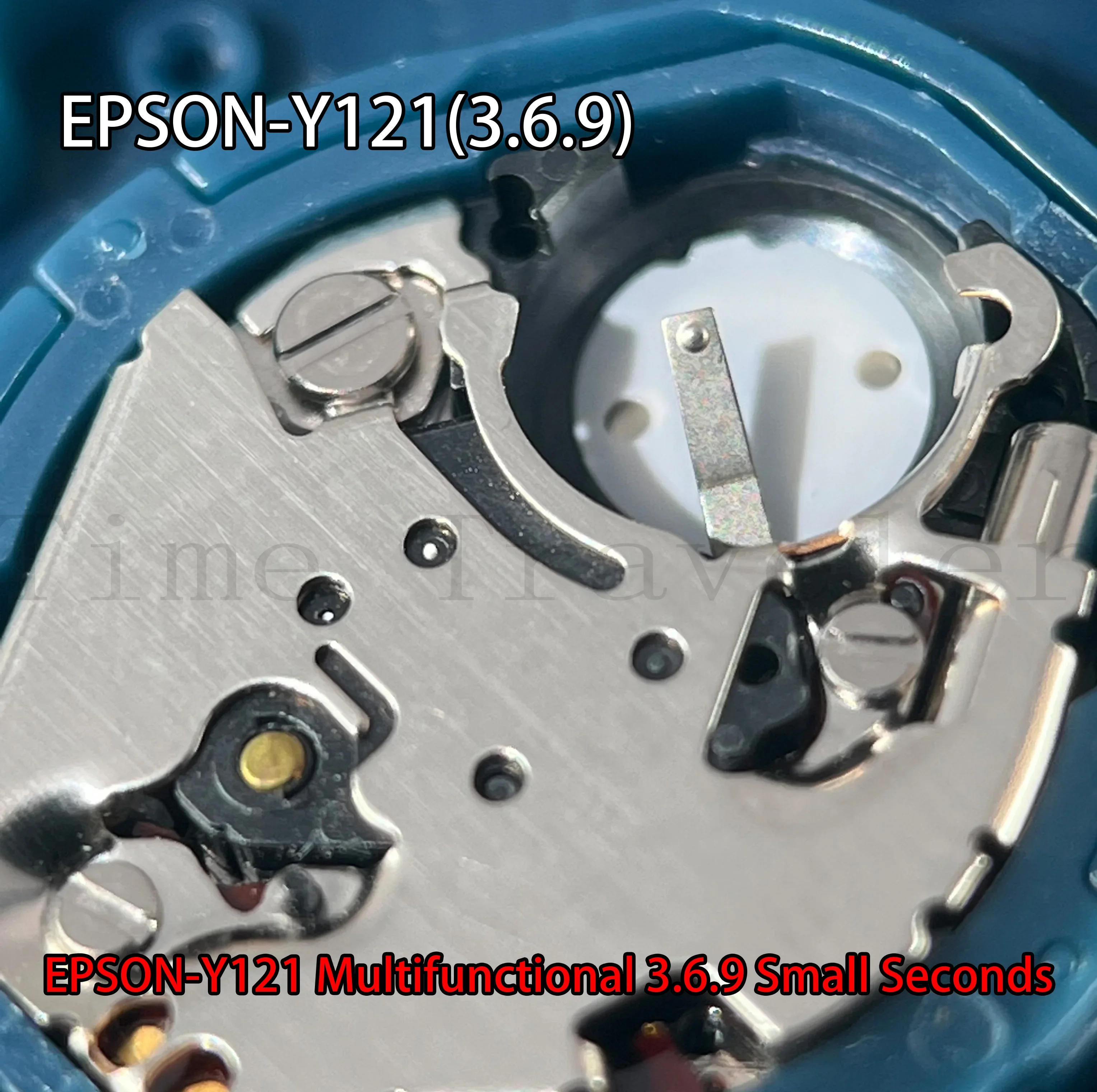 Y121-3/6/9 Multifunctional watch movement epson 3 samll hands Y121 movement