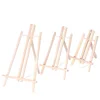 Wooden Easel For Painting,20cm 24cm 30cm 40cm 50cm Height Folding Desktop Display Triangle Bracket,Art Supplies,1 Piece HJ-02 4