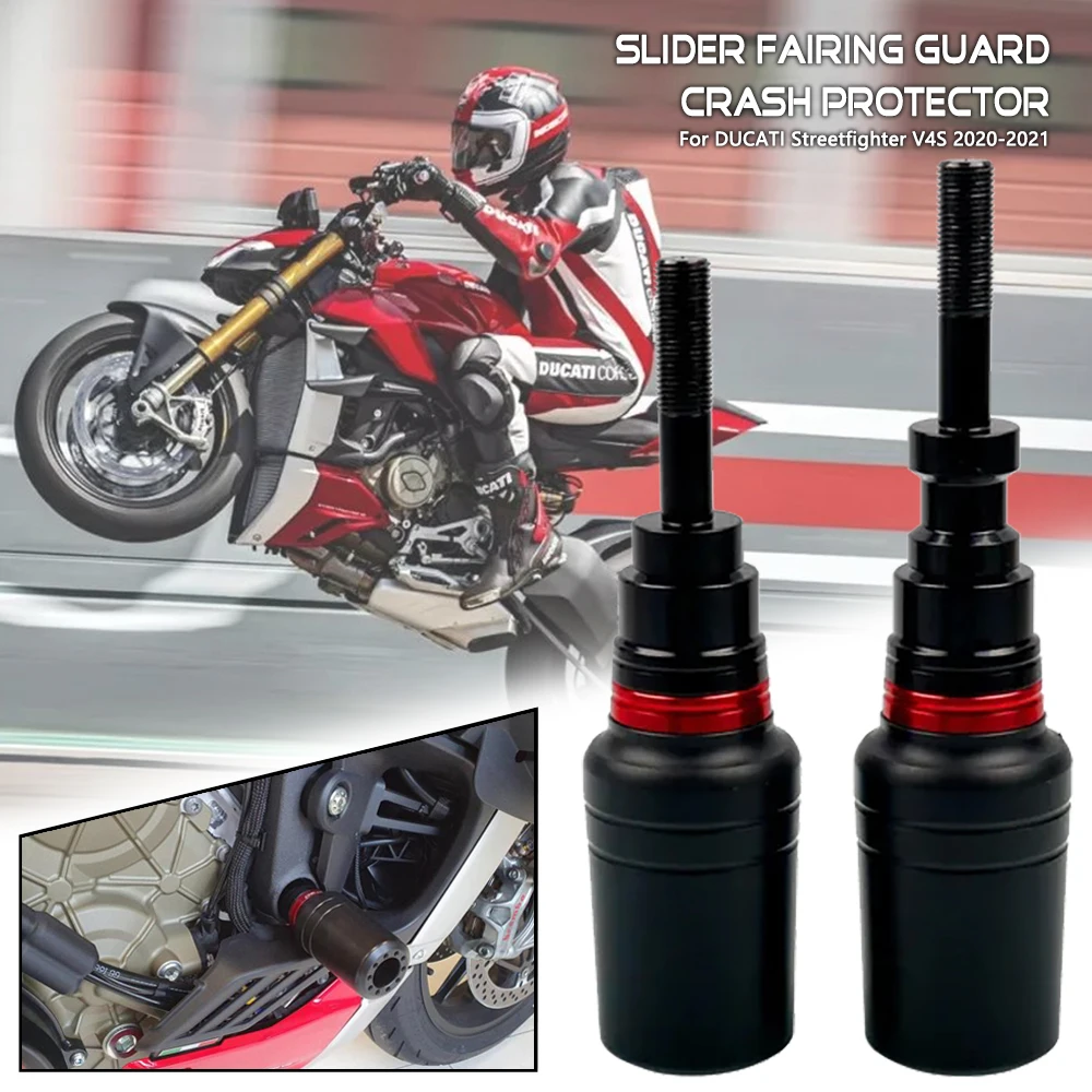 

Motorcycle Falling Protection Frame Slider Fairing Guard Crash Protector For DUCATI Streetfighter V4 V4S 2020-2021