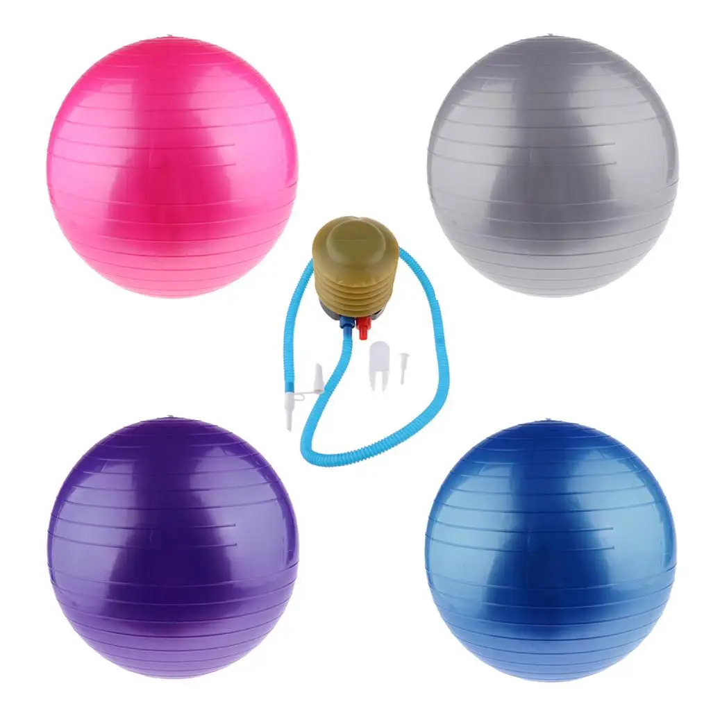 Exercise Ball home and Include 1 Yoga Ball (45/85cm) + Spare Plugs & Plu