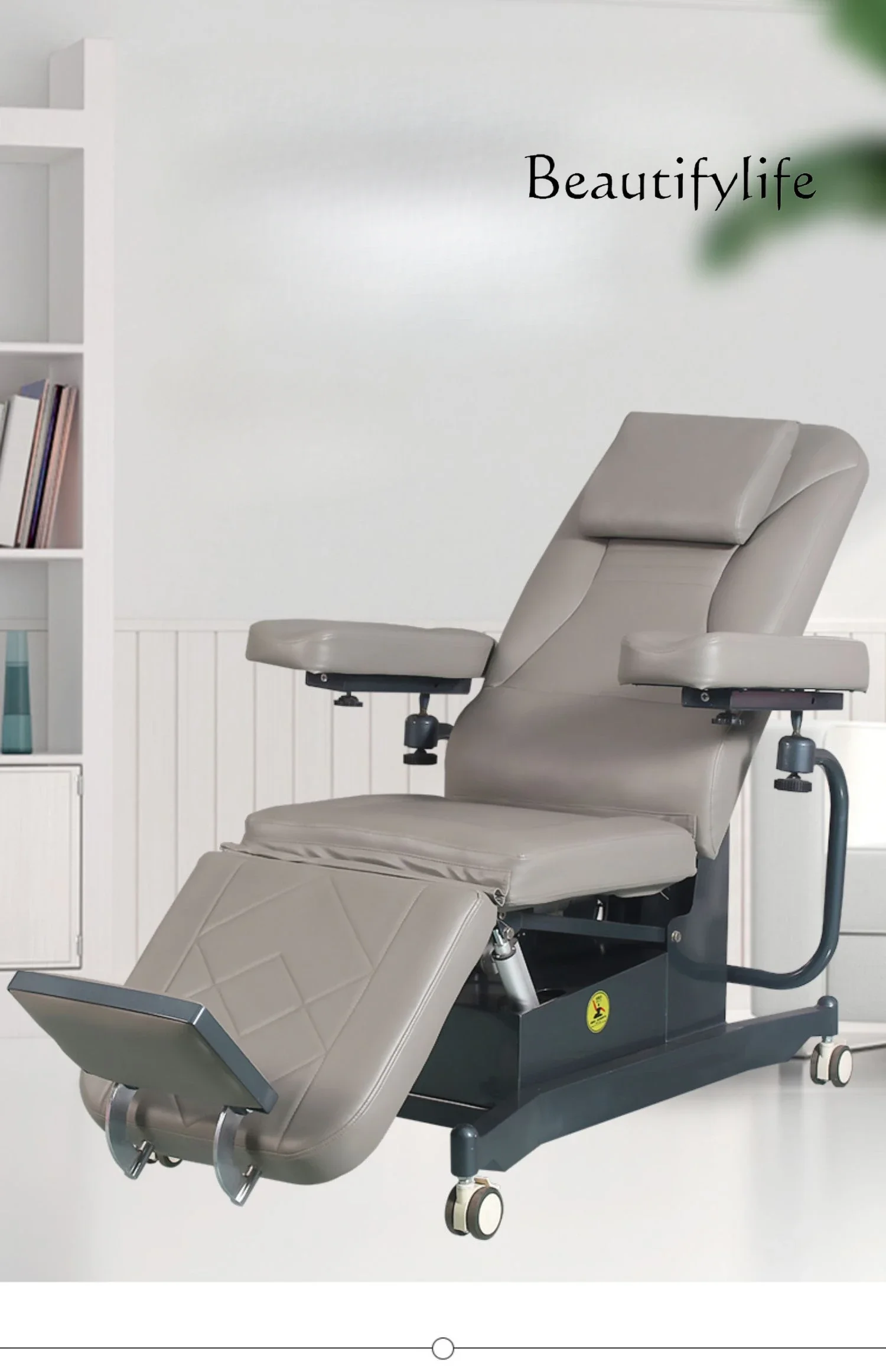 Electric adjustable medical bed, height adjustable beauty bed