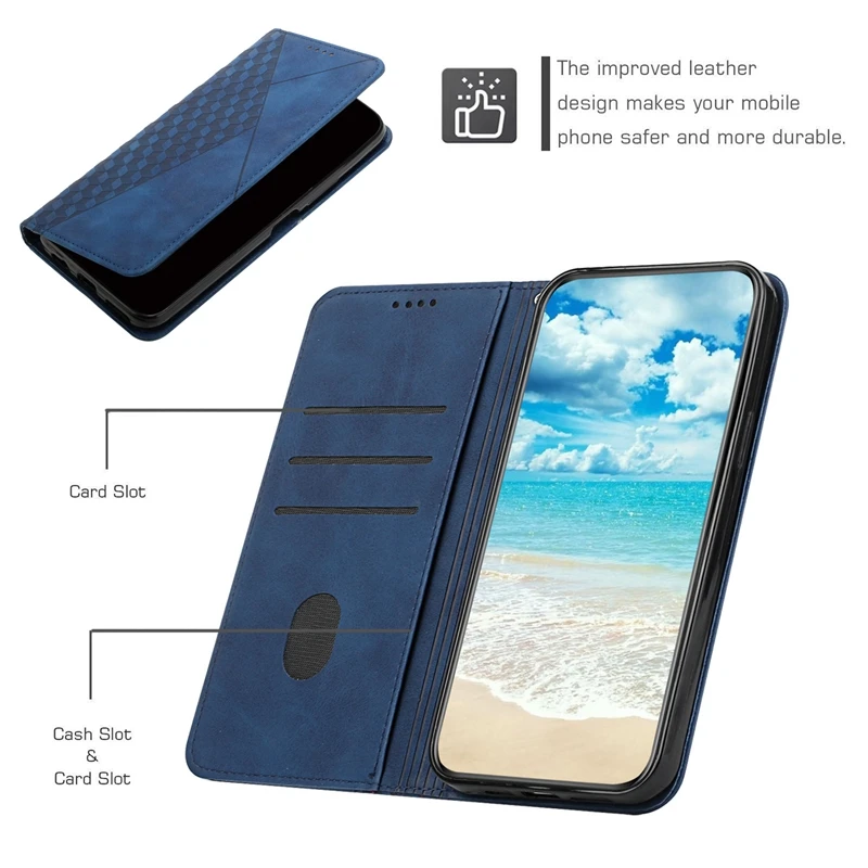 Phone Case Magnetic Flip Stand for Samsung Galaxy M35 5G M35 M55 M15 5G