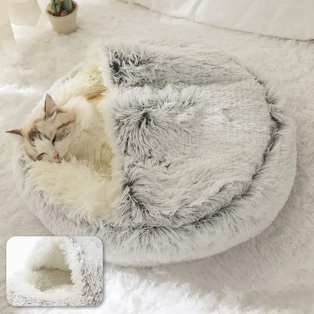 long plush Gray