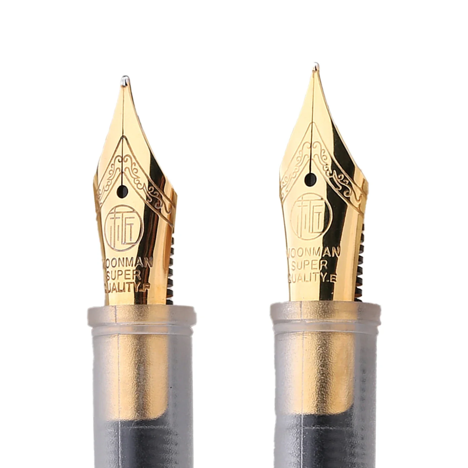 마존 완카이 2 세대 만년필 교체용 펜촉, 금도금 EF F 필기용 펜촉, 학교 사무용품