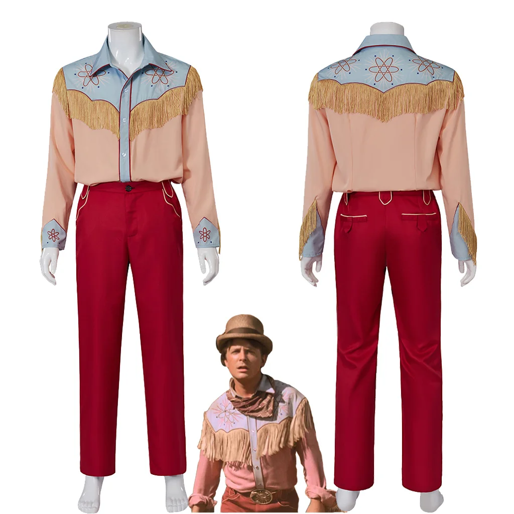 Movie-Back-To-The-Future-3-Marty-Mcfly-Cosplay-Costume-Cowboy-Outfits ...