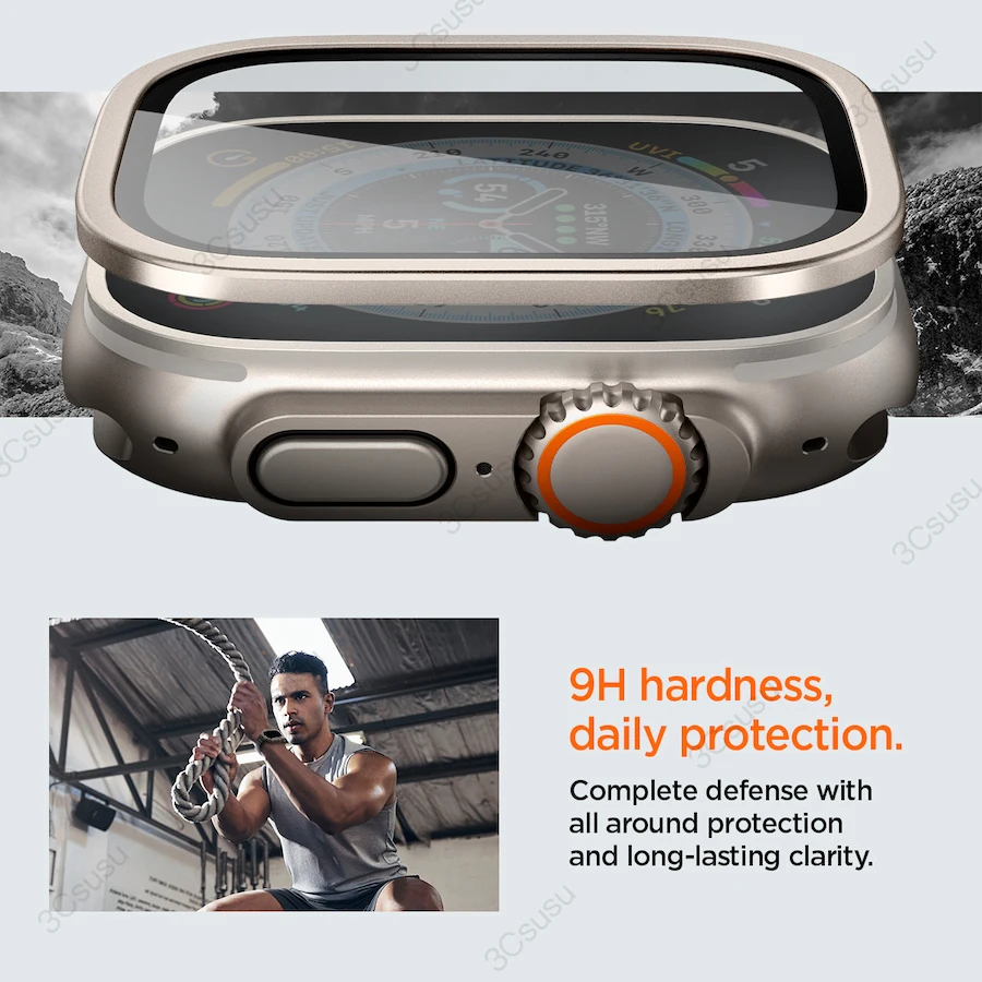 1-3PCS Ceramic Screen Protector for Apple watch Ultra 9 8 7 6 5 4 SE 3 2 49mm 45mm 44mm 41mm 40mm 42mm 38mm