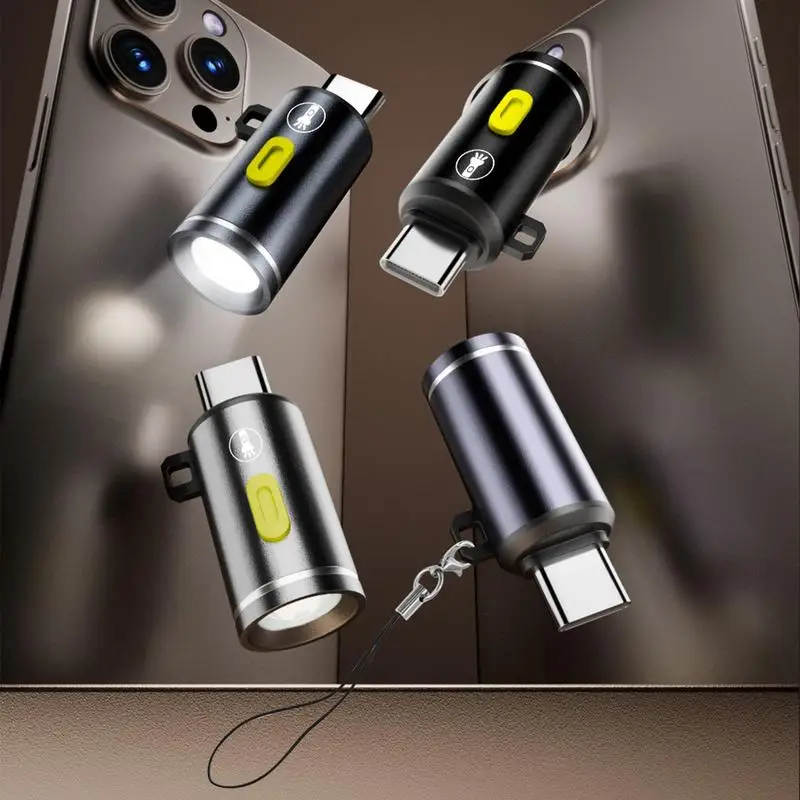 LED Flashlight Type-C Portable Mini Handheld Super Bright Pocket LED Torch for Camping Hiking Waterproof Outdoor Lighting Device mini flashlight led flashlights mini led flashlight led torch light