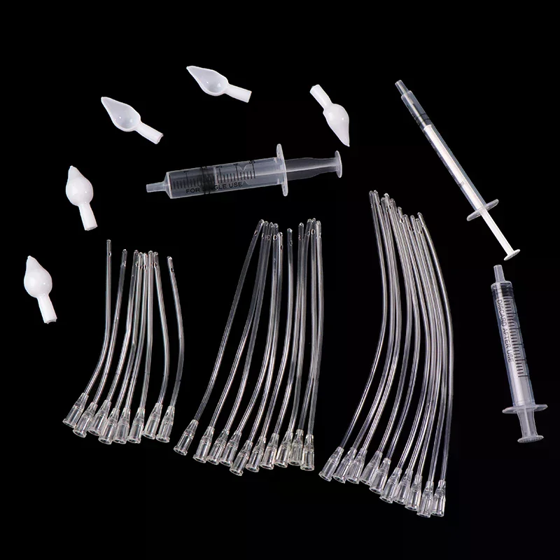 9/10Pcs Parrot Bird Feeding Dropper Hose Small Pet Feeder Needle Tube Liquid Injection Hose Spoon Kits