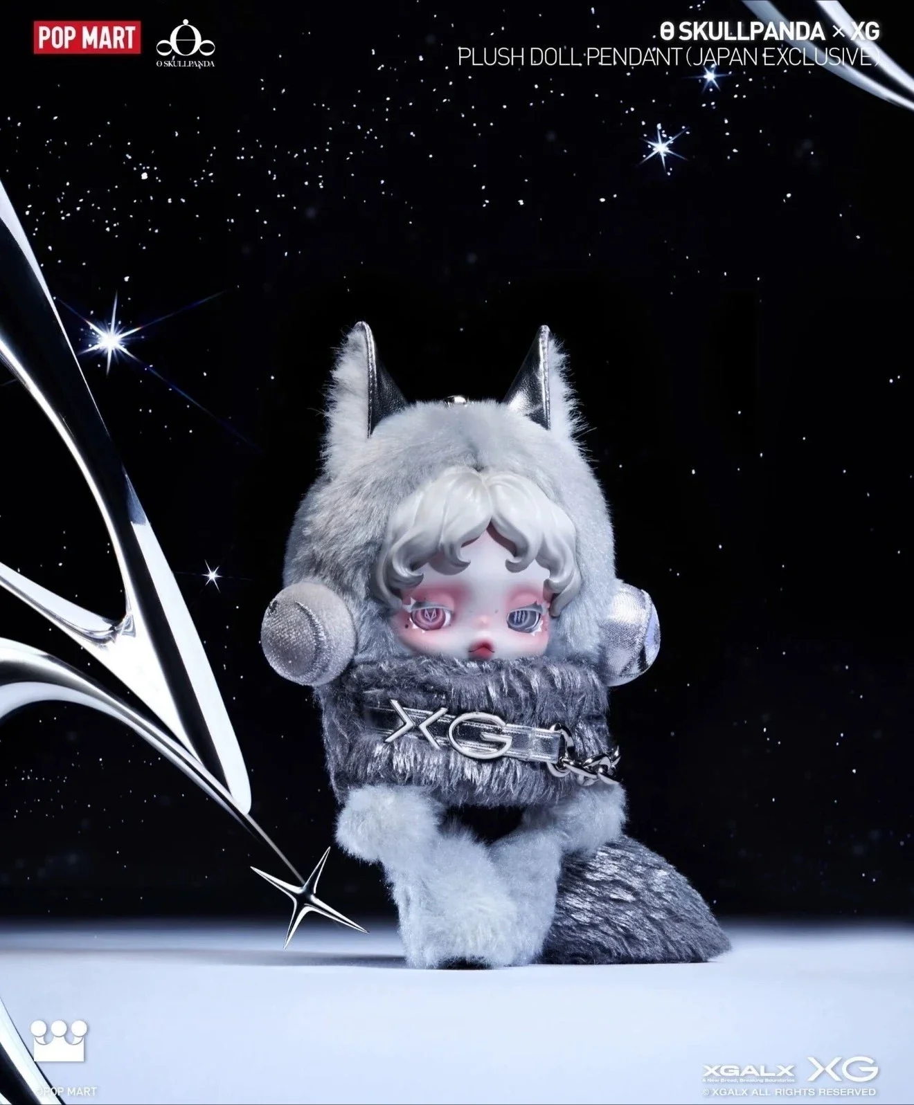POPMART Skullpanda XG Japan Limited Edition Cute and Interesting