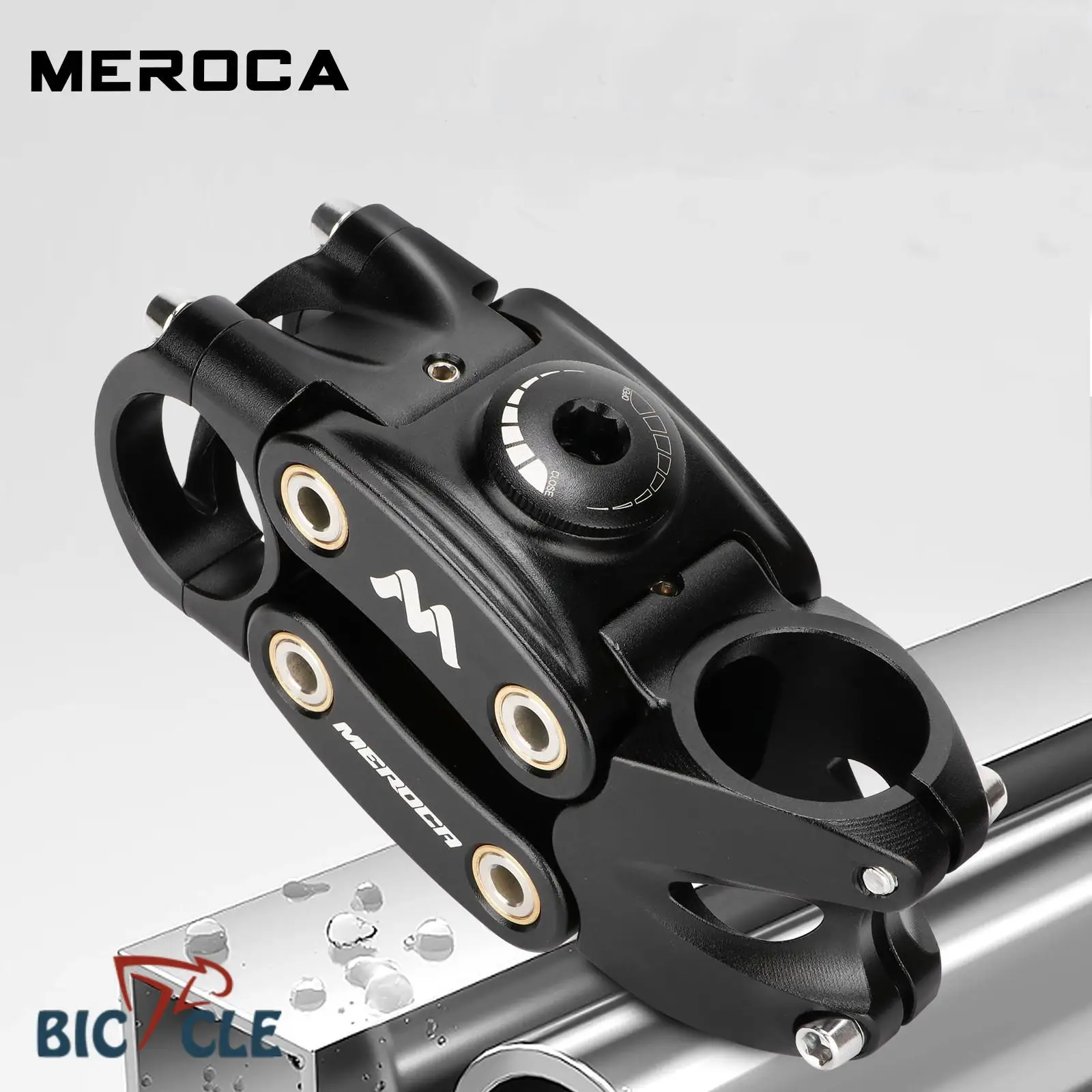 Attacco Manubrio Per Ghiaia Stradale Ibrido E Ammortizzatore Per Bici Elettriche Stelo Sospensione Per Biciclette Bici Ammortizzante