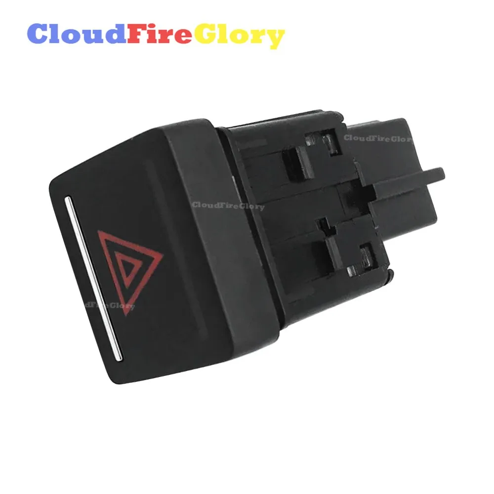 

For VW Golf 7 2013 2014 2015 2016 2017 2018 Double Flash Light Switch Hazard Warning Lamp Switch Black Plastic 5GG953509
