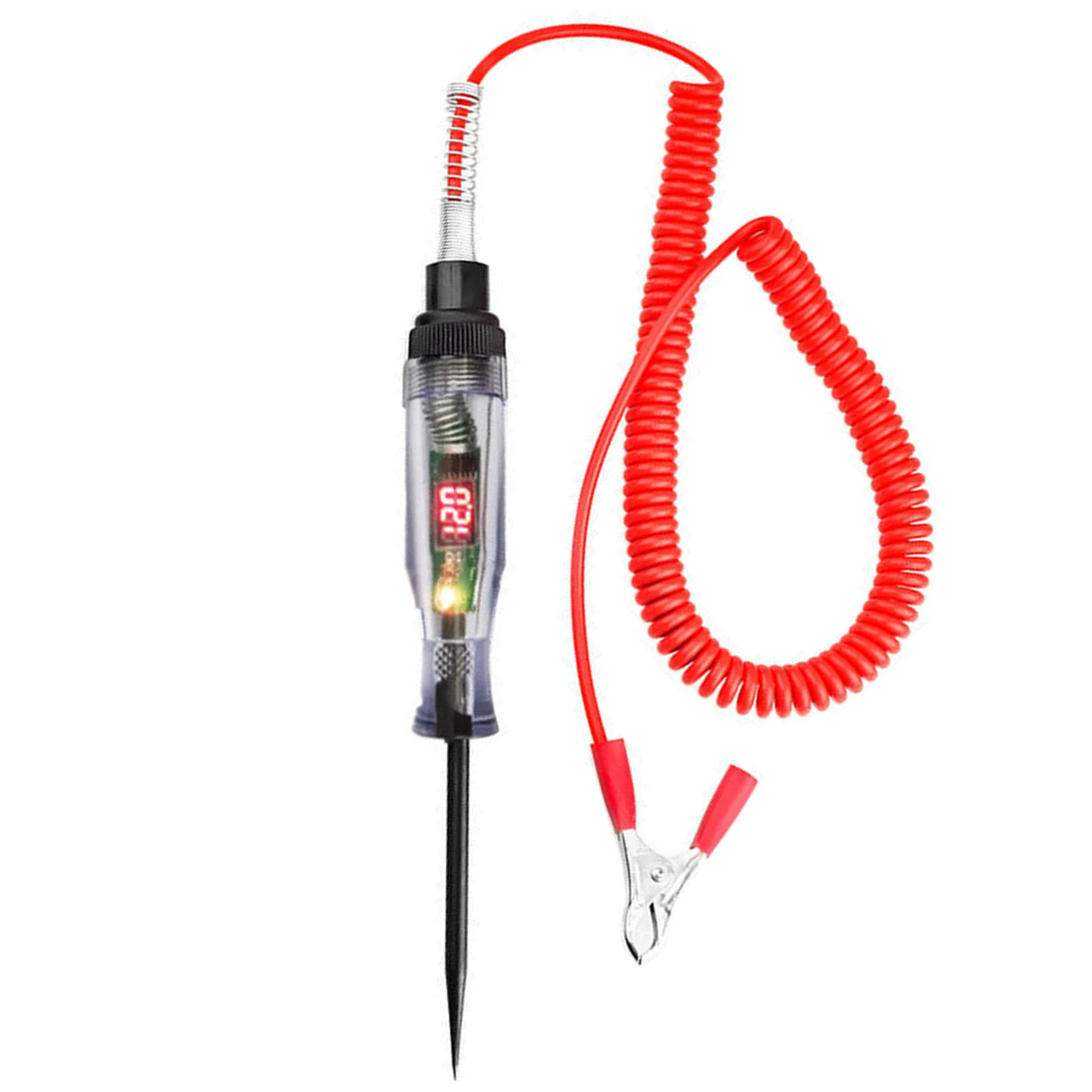 

Auto 3-48 V DC Car Truck Voltage Circuit Tester Car Test Long Probe Pen Light Bulb Automobile