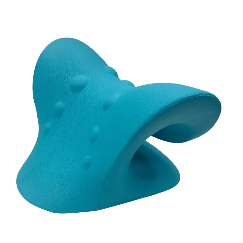 Massage Pillow Neck Shoulder Cervical Chiropractic Traction Device Head Back