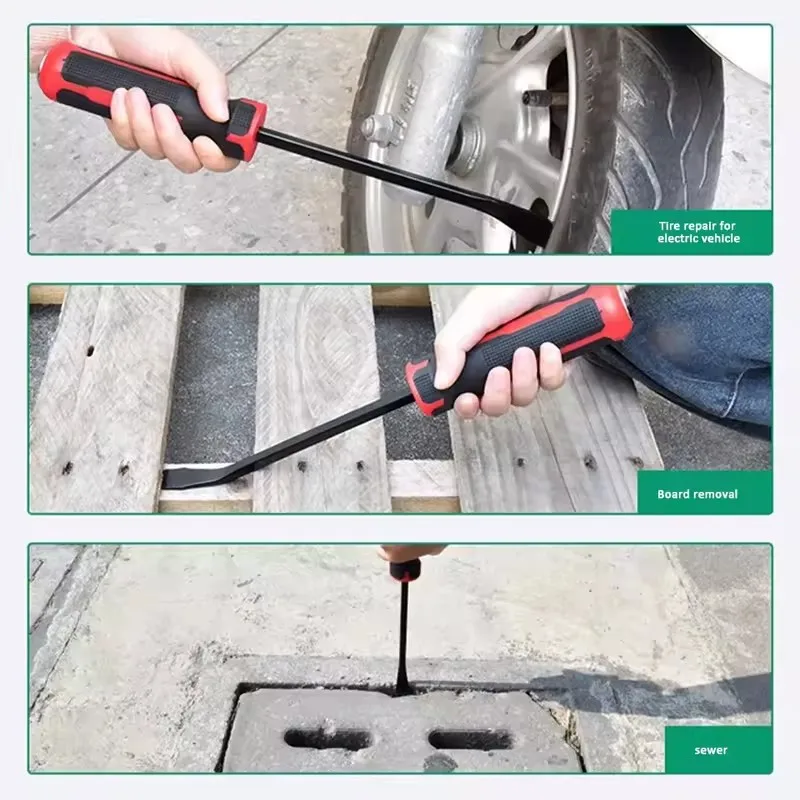 8/12/18/24 inch Mini Screwdriver Crowbar Hand Tool Panel Clips Car Retainer Wear-resistant Nail Puller