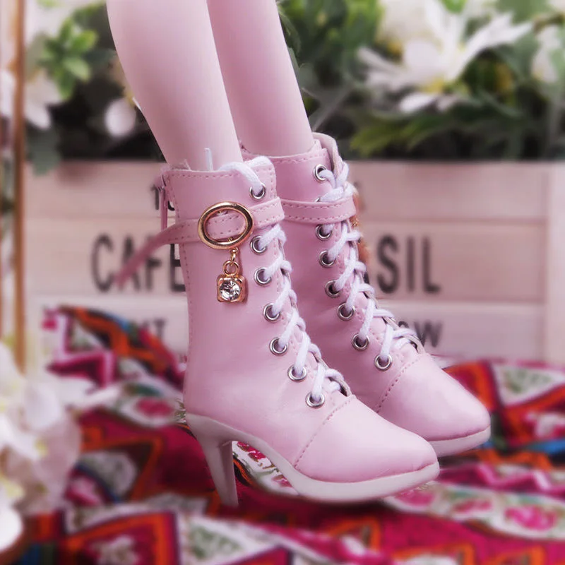Zapatos de piel sintética para muñeca BJD, botas de cuero, zapatos individuales, accesorios para muñecas de 60CM, 1/3