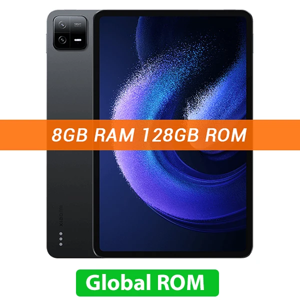 新品 Xiaomi Pad 6 8/256GB GLOBAL ROM Global ROM Xiaomi Pad 6 Snapdragon 870 128GB 256GB 11'' 2.8K 144Hz