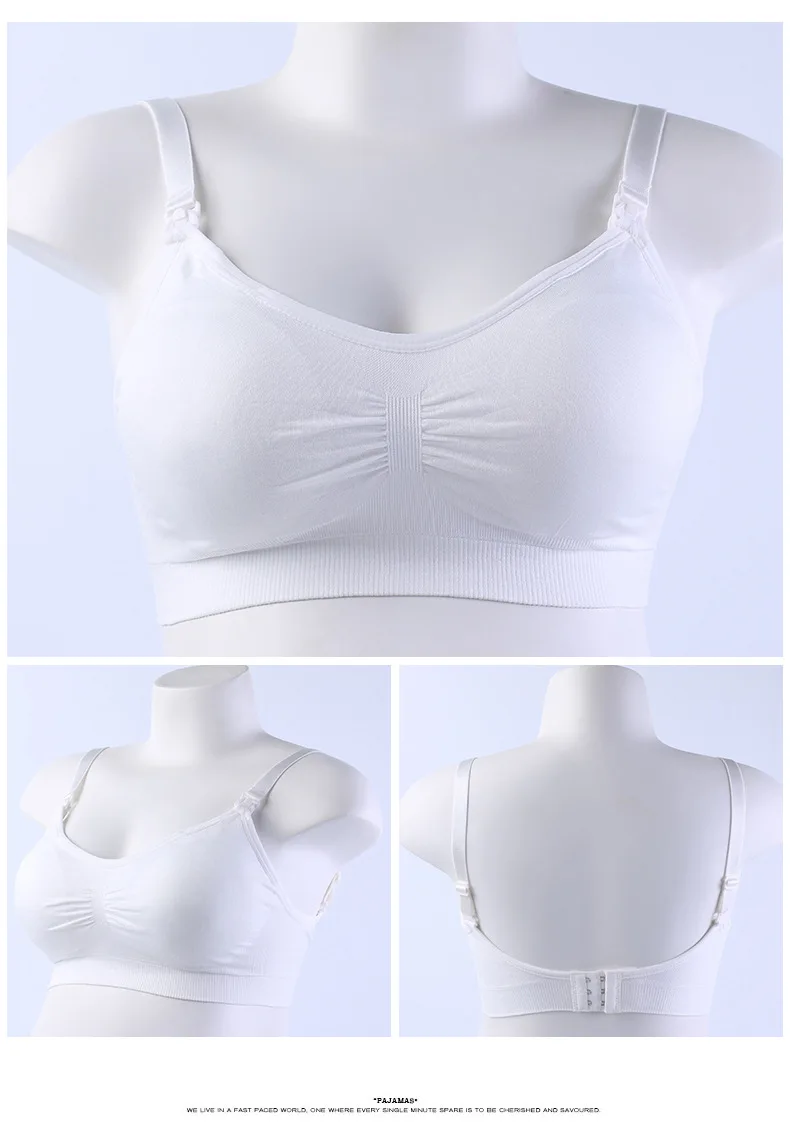 

Nursing Bras Without Bones Maternity Pregnancy Mother Clothes Prevent Sagging Breastfeeding Women Breathable Lactancia Feeding B