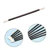 100Pcs Double-Headed Polyester Cloth Tips Cleaning Swabs Black Plastic Handle Dust-Free Sticks for Printhead Camera Optical Lens 2