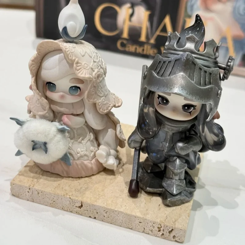 Show and Tell 4枚セット In Stock Original Chaka Candle Whisper Series Kawaii Anime Figure