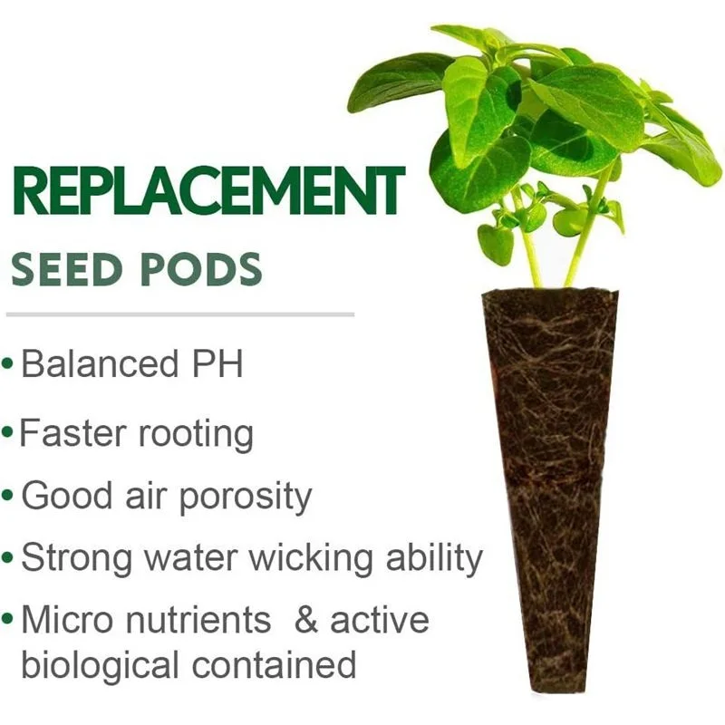 Hydroponic Growing Sponges Soilless Cultivation Seedling Cup Seed Starter Plants Germinate Transplant Nursery Block Garden DIY