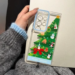 Festive Multicolor Glowing Santa Claus Phone Case - Luminous Holiday Edition - Galaxy S26 Ultra (T1)