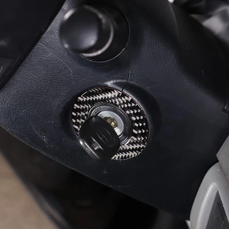 점화 스위치 링 시작 점화 스위치 링 프레임 장식 스티커, 도요타 2007-2013 액세서리