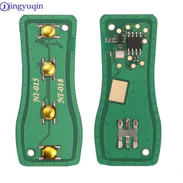 Jingyuqin 315/433MHZ รถรีโมทกุญแจสําหรับ Infiniti/Nissan Frontier Murano Armada Pathfinder Versa Altima Maxima Xterra KBRASTU15 5