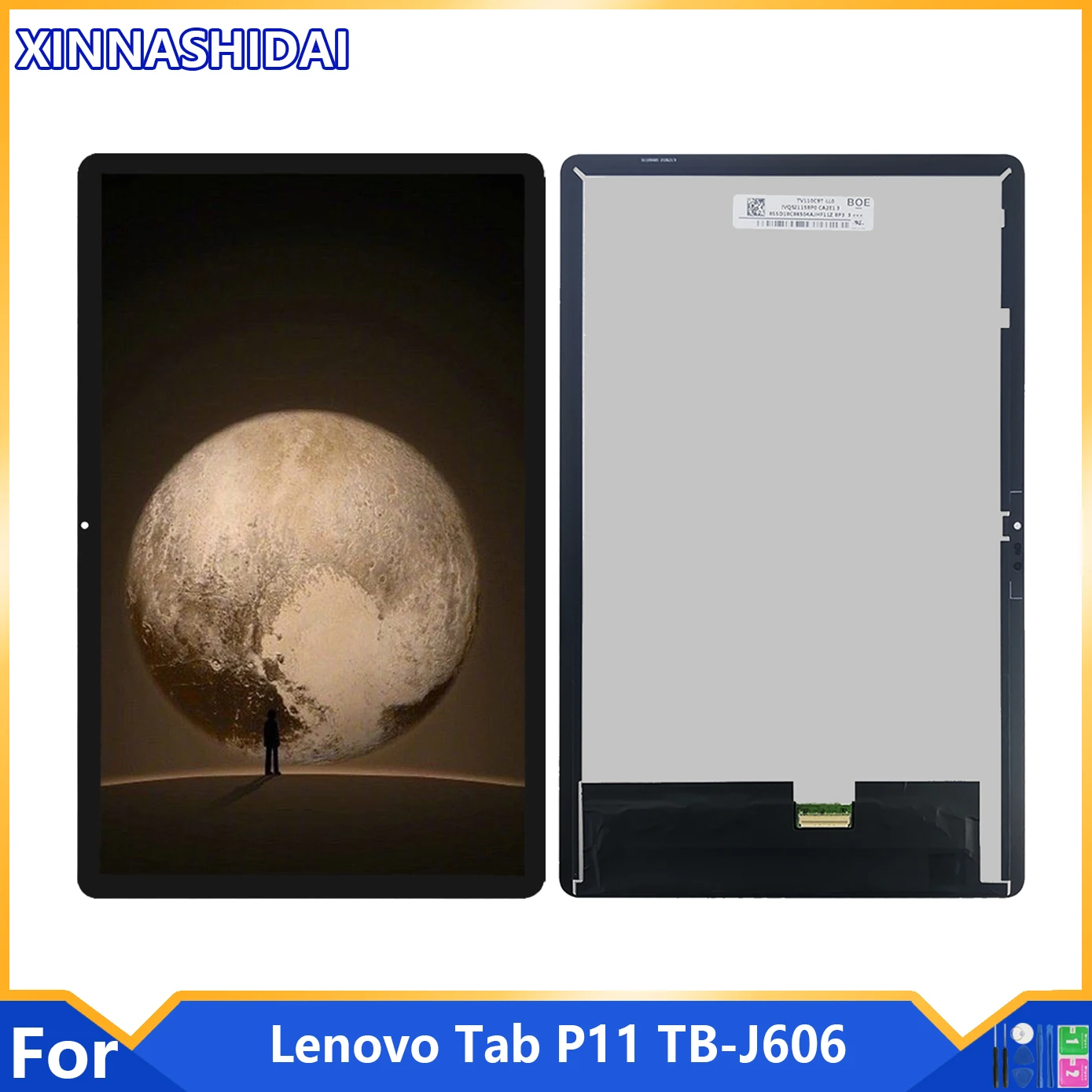New 11 Inch LCD for Lenovo Tab P11 TB-J606F TB-J606N TB-J606L - Display with Touch Screen Digitizer Assembly Replacement. Description Image.This Product Can Be Found With The Tag Names Lcd, Tablet Accessories Parts, Tablet LCDs Panels, Tablet Parts