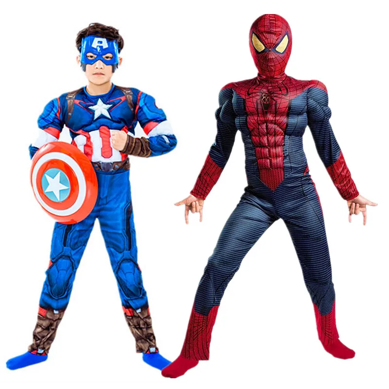 Captain America Costume Captain America Halloween Fancy Dress