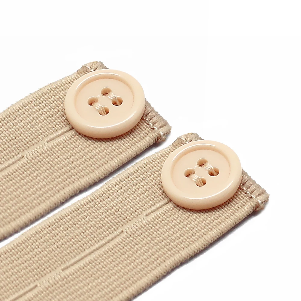 6 PCS/Set Belt Tight Trousers Jeans Waist Extenders For Pants Button Skirts Maternity Garment Button Hooks No Sewing Require 3