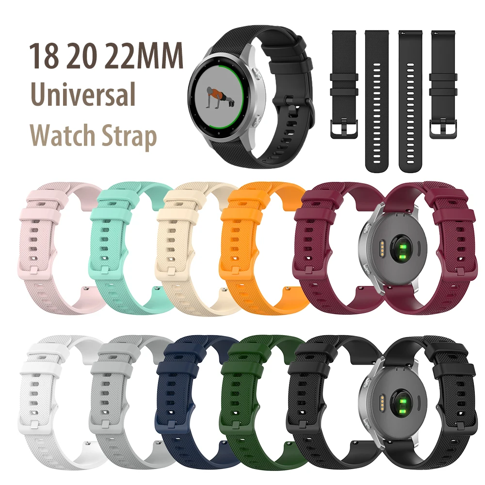 18Mm 20Mm 22Mm Cinturino Per Garmin Forerunner 245/Garmin Vivoactive 4S/Amazfit Gtr/ Watch Gt Per Samsung Galaxy Watch Bracciale