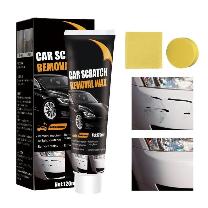 Car Scratch Remover WaxScratch Paint Repair Wax Compound Polish Touch Ups Auto Paint Car Care Maintenance Accessories