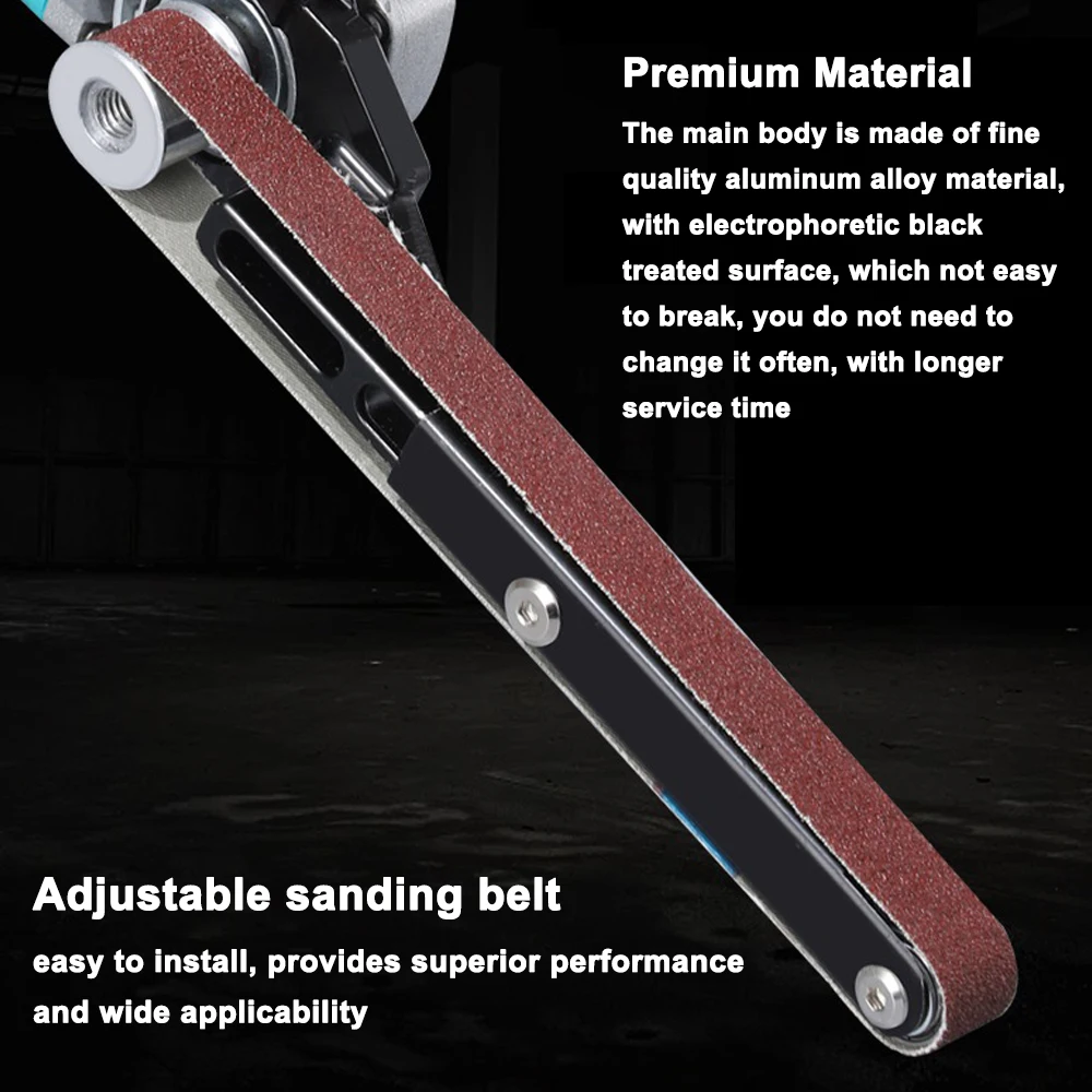 Angle Grinder Modified Sand Belt Machine Woodworking Sand Belt Machine Utility Modification Tool for Model 100 125 Angle Grinder 4
