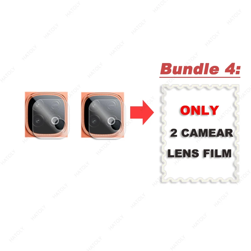 Enhanced Glass Screen Protector with Black Edge and Camera Lens Protector