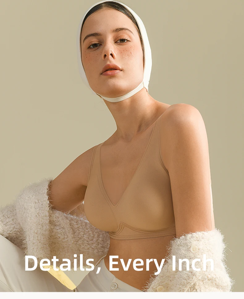 SUJIIN Seamless Push Up Bra for Women Wireless Padded Smooth Invisible Comfortable Bra Woman Breathable Bralettes Woman MX179