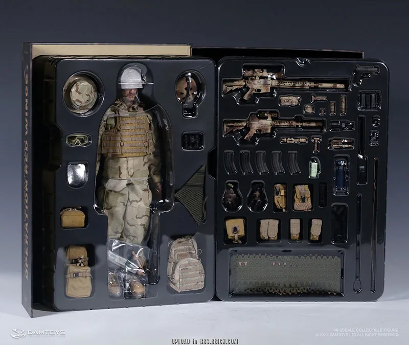 1:6 scale DamToys Operation Red Wings Radio Telephone Operator 12"  Action Figure