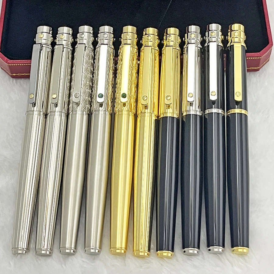 YAMALANG Classic Matte Metal Barrel Roller Ball Pen With Serial Number Writing Smooth Luxury Stationery