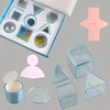 Children 3D Geometric Solids Shape Math Toys Montessori Parish Transparent Geometry Model Learning Educational Toy Teaching Aids 1