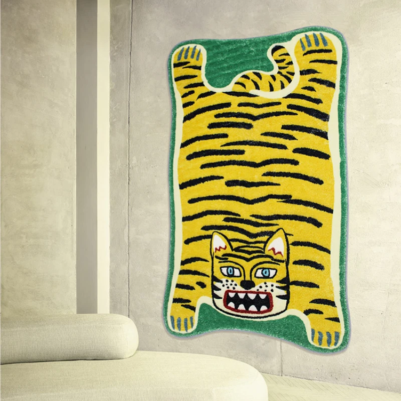 

Carpet for Living Room Cartoon Animal Home Decoration Coffee Tables Children's Bedroom Plush Mat Large Area Cloakroom Rug ковер