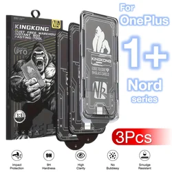 3 - Pack Tempered Glass Screen Protector - 9H No Dust Fingerprint - Resistant for 3Pcs HD