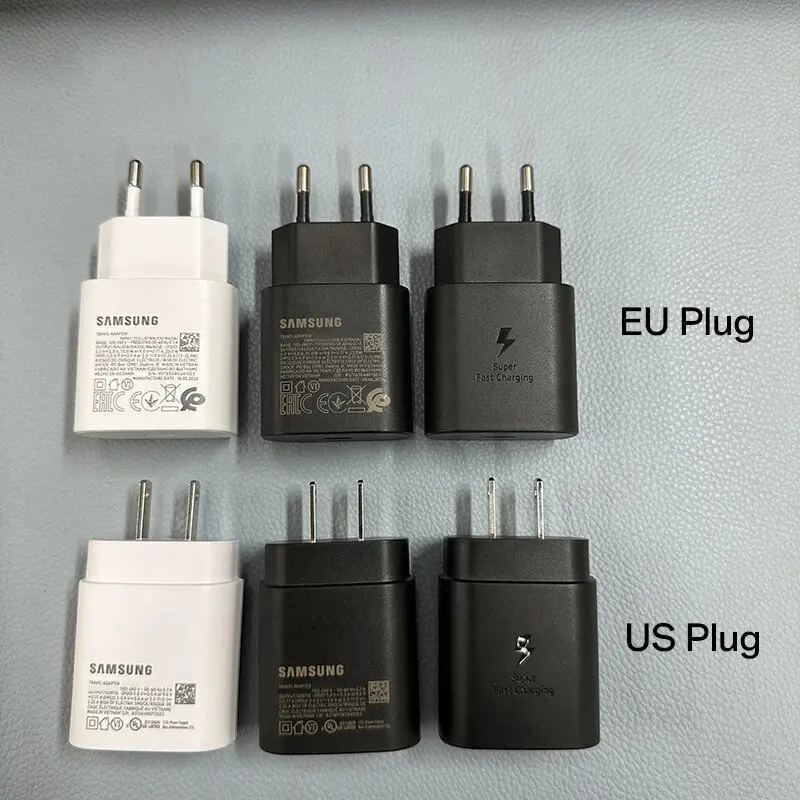 純正サムスン25W超急速充電器USB Type-C充電器PD対応スマホ充電器