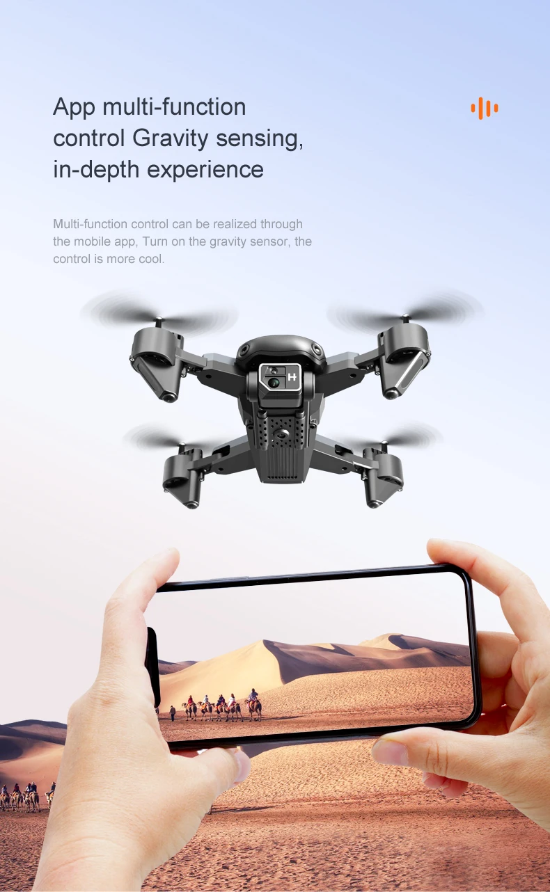 10€ sur GPS Drone S7 pour adultes 4K Pro Dual Caméra pliable Vidéo Vidéo  Live Dronçon RC Aircrafts à quadcoptère avec une mise à niveau de la  configuration noire - Drone Photo