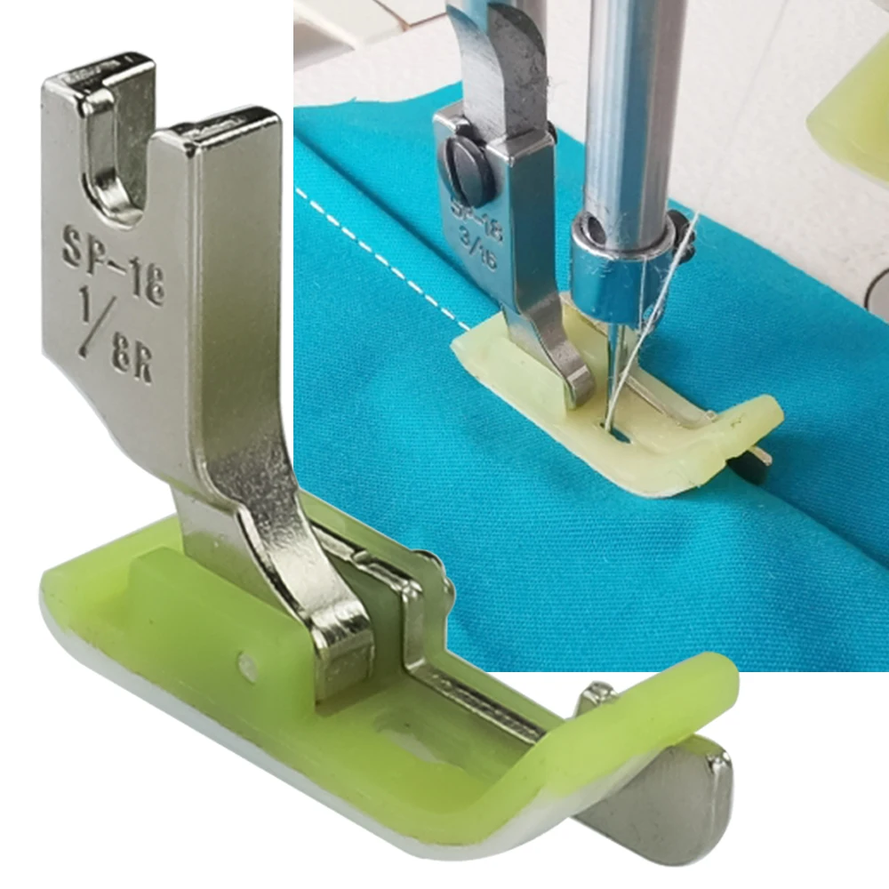 1Pcs Sewing Machine Presser Foot Tool Plastic Straight Stitch Foot