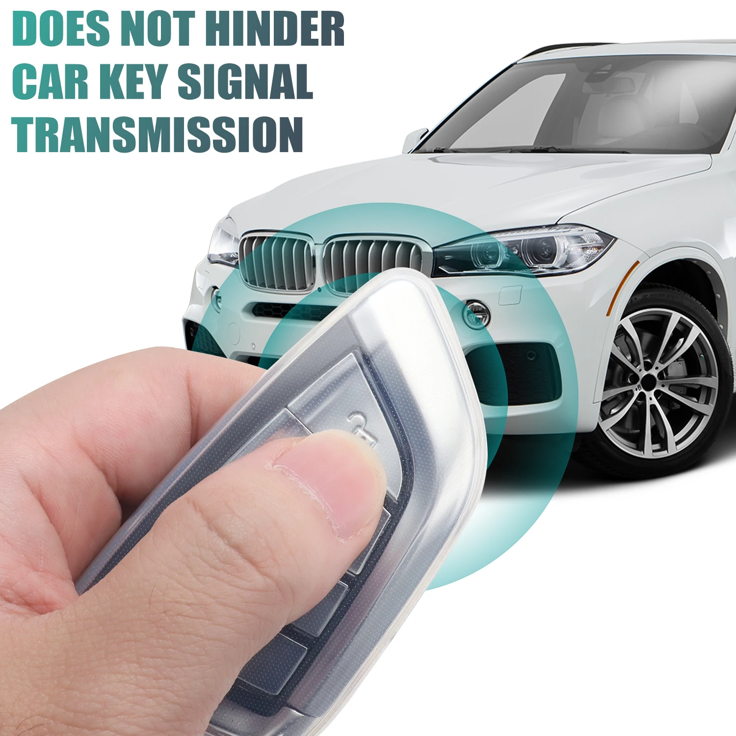 Premium TPU Car Key Case - Luxury Vehicle Accessory Protection