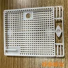 5PCS White square shaped bee queen cage, large size, Chinese Italian bee plastic queen cage, multifunctional king storage device 4