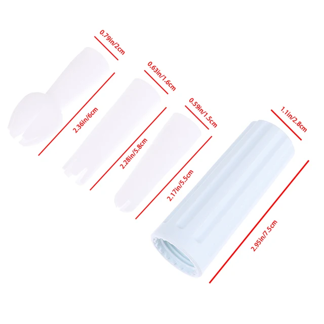 1Pc Whip Krém Adagoló Alkatrészt Felvert Tippek Szájjal -Borító Tartó Étkező Rúd Tömítés Gyűrűs Speciális Fej - Image 6